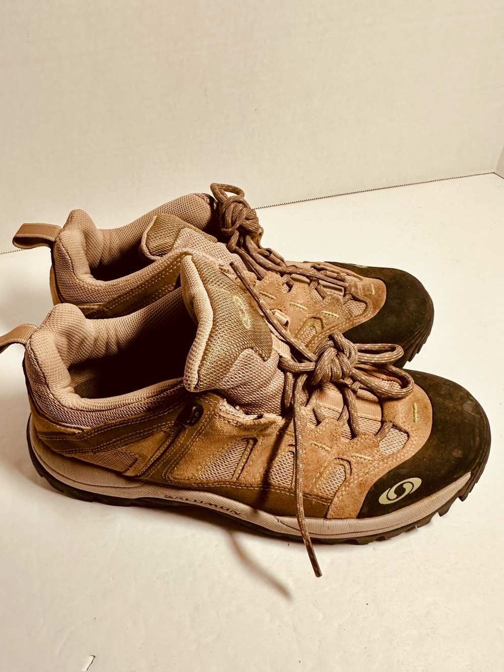 Salomon YS8 643001 Gortex Leather Contagrip Women's 8.5 Trail Shoe Sports Hiker